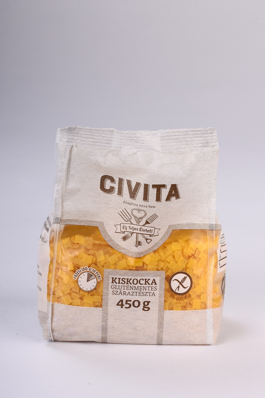 CIVITA Kukoricatészta Kiskocka 450g